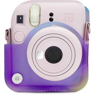 Koferi Instant kameram - Fujifilm Instax Mini 12 case, iridescent 70100157601 - perc šodien veikalā un ar piegādi