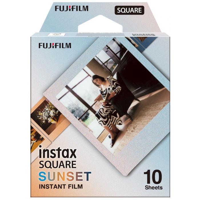 Zibatmiņas - Fujifilm Instax Square 1x10 Sunset - perc šodien veikalā un ar piegādi