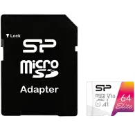 USB Flash Drives - Silicon Power memory card microSDXC 64GB Elite + adapter SP064GBSTXBV1V20SP - quick order from manufacturerUSB Flash Drives - Silicon Power memory card microSDXC 64GB Elite + adapter SP064GBSTXBV1V20SP - quick order from manufacturer