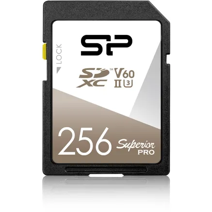 Silicon Power memory card SDXC 256GB Superior Pro UHS-II SP256GBSDXJV6V10