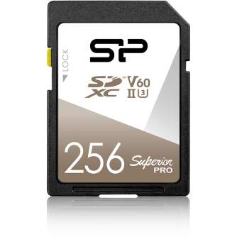 Silicon Power memory card SDXC 256GB Superior Pro UHS-II SP256GBSDXJV6V10
