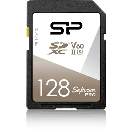 Silicon Power memory card SDXC 128GB Superior Pro UHS-II SP128GBSDXJV6V10