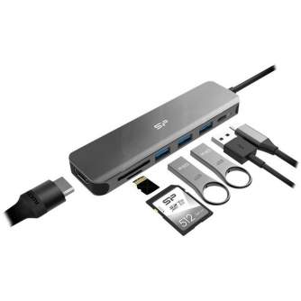 New products - Silicon Power Dock Boost SU20 USB-C SPU3C07DOCSU200G - quick order from manufacturer