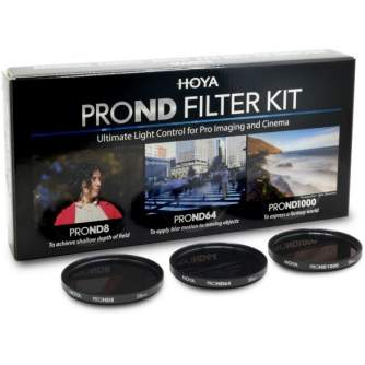 Filtru komplekti - Hoya filter kit PRO ND 8/64/1000 72mm - ātri pasūtīt no ražotāja
