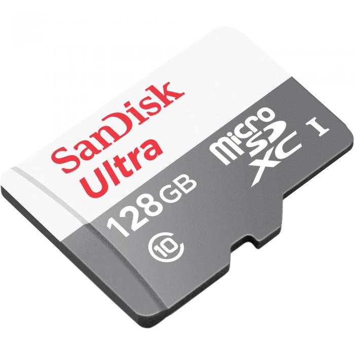 Карты памяти - SANDISK MEMORY MICRO SDXC 128GB UHS-I SDSQUNR-128G-GN6MN - купить сегодня в магазине и с доставкой