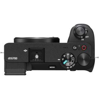 Bezspoguļa kameras - Sony A6700 Body APS-C mirrorless camera 26MP BSI CMOS UHD 4K AI-AF ILCE-6700B - купить сегодня в магазине и
