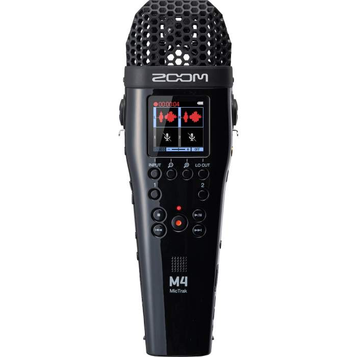 Sound Recorder - Zoom M4 MicTrak handheld Multi-Track Recorder X/Y stereo mic 4-track 192kHz 32bit 135dB - buy today in store and with delivery