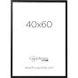 Photo Frames - FOCUS SOUL BLACK 40X60 - quick order from manufacturer