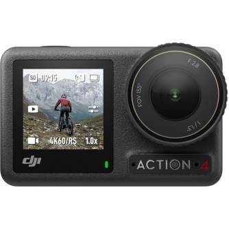 Sporta kameras - DJI OSMO ACTION 4 sporta kamera - perc šodien veikalā un ar piegādi