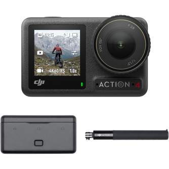 Экшн-камеры - DJI CAMERA OSMO ACTION 4 Adventure COMBO спортивная камера - купить сегодня в магазине Master Foto и с доставкой