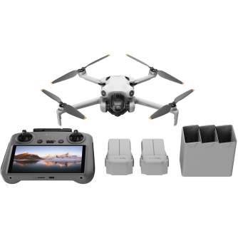 DJI Droni - DJI MINI PRO 4 FLY MORE COMBO drone ar DJI RC GL remote - perc šodien veikalā un ar piegādi