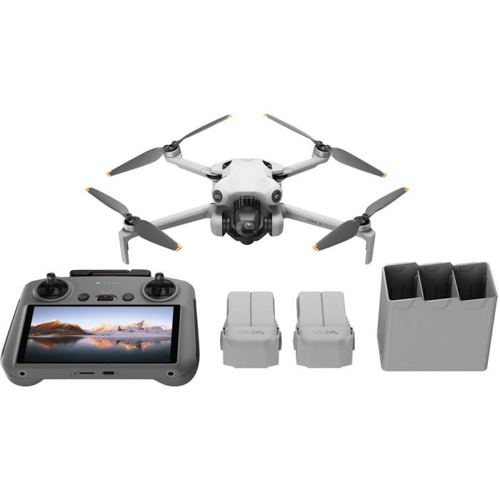 DJI Droni - DJI MINI PRO 4 FLY MORE COMBO drone ar DJI RC GL remote - perc šodien veikalā un ar piegādi