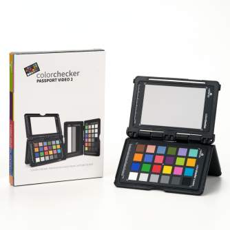 Calibrite ColorChecker Passport Video 2 color and white balance calibration for cinema video cameras