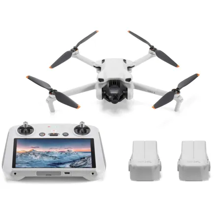 DJI Mini 3 Fly More Combo ar DJI RC ekrāna tālvadības pulti