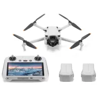 DJI Droni - DJI Mini 3 Fly More Combo ar DJI RC ekrāna tālvadības pulti - ātri pasūtīt no ražotājaDJI Droni - DJI Mini 3 Fly More Combo ar DJI RC ekrāna tālvadības pulti - ātri pasūtīt no ražotāja