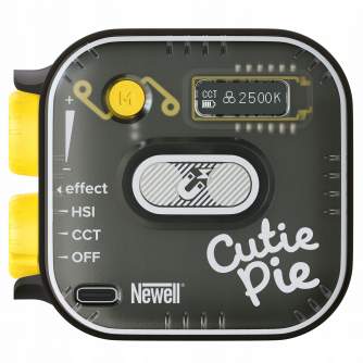 LED Lampas kamerai - Newell RGB Cutie Pie LED light black - купить сегодня в магазине и с доставкой