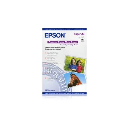 Epson Premium Glossy Photo Paper A3, 250g/m2, 20 sheets