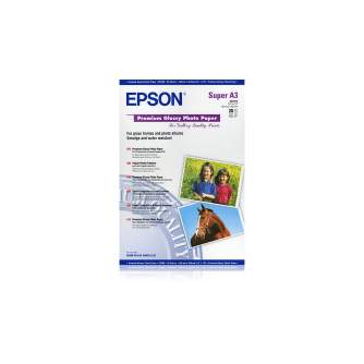 Photo paper - Epson Premium Glossy Photo Paper A3, 250g/m2, 20 sheets - quick order from manufacturer