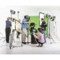 Chroma Green fabric screen 3x7m rent