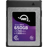 Memory Cards - OWC CFEXPRESS ATLAS ULTRA R1700/W1500 (TYPE B) 650GB OWCCFXB2U0650 - quick order from manufacturerMemory Cards - OWC CFEXPRESS ATLAS ULTRA R1700/W1500 (TYPE B) 650GB OWCCFXB2U0650 - quick order from manufacturer