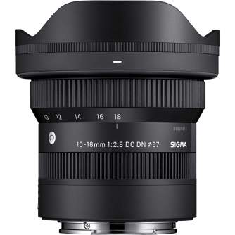 Lenses - Sigma 10-18mm F2.8 DC DN [Contemporary] for Sony E-mount - buy today in store and with delivery