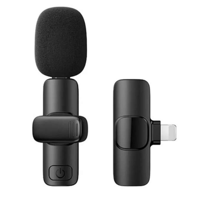 Bezvadu piespraužamie mikrofoni - Wireless Live-Stream Microphone K02 Type-C USB-C Android & iPhone 15 - perc šodien veikalā un ar piegādi