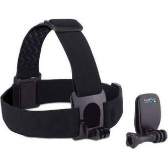 Accessories for Action Cameras - GoPro Siksna kameras nostiprināšanai uz galvas + saspraude - buy today in store and with delivery