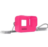 Sporta kameru aksesuāri - GoPro Sleeve + Lanyard Hero8 Black, pink AJSST-007 - быстрый заказ от производителяSporta kameru aksesuāri - GoPro Sleeve + Lanyard Hero8 Black, pink AJSST-007 - быстрый заказ от производителя