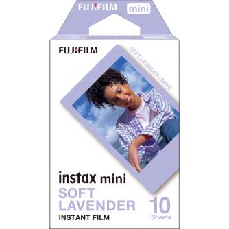 Картриджи для инстакамер - Colorfilm instax mini SOFT LAVENDER (10PK) - купить сегодня в магазине и с доставкой