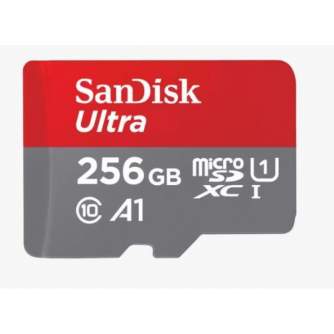 Карты памяти - Memory Micro SDXC 256 GB UHS-I W/A SDSQUAC-256G-GN6MA - купить сегодня в магазине и с доставкой