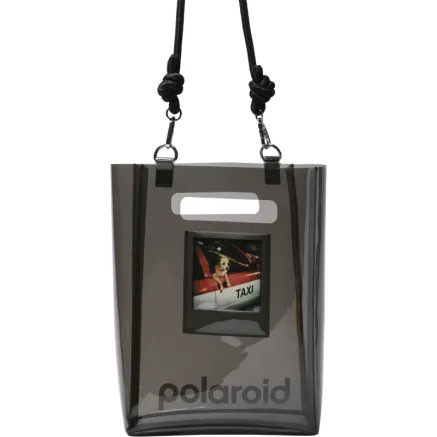 POLAROID TPU BUCKET BAG BLACK 6306