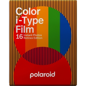 Картриджи для инстакамер - Color film for I-Type Round Frame Retinex Double - купить сегодня в магазине и с доставкой