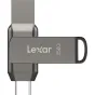 Zibatmiņas - LEXAR JUMPDRIVE DUAL DRIVE D400 TYPE-C/TYPE-C & TYPE-A, UP TO 130MB/S READ (USB 3.1) 256GB LJDD400256G-BNQNG - ātri pasūtīt no ražotāja