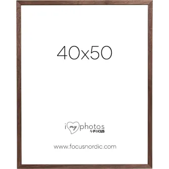 Photo Frames - FOCUS SOUL WALNUT VENEER 40X50 120948 - quick order from manufacturer