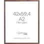 Photo Frames - FOCUS SOUL WALNUT VENEER 42X59,4 (A2) PLEXI 120950 - quick order from manufacturer