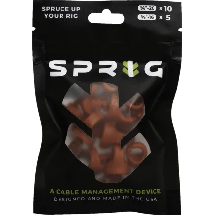 SPRIG RED VALUE PACK 10X 1/4” SPRIGS + 5X 3/8” BIG SPRIGS VPK-S10-B5-R