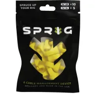Cable Management Accessories - SPRIG YELLOW VALUE PACK 10X 1/4 SPRIGS + 5X 3/8 BIG SPRIGS VPK-S10-B5-Y - quick order from manufacturerCable Management Accessories - SPRIG YELLOW VALUE PACK 10X 1/4 SPRIGS + 5X 3/8 BIG SPRIGS VPK-S10-B5-Y - quick order from manufacturer