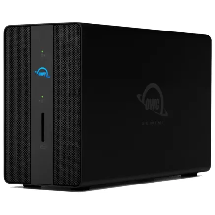 OWC GEMINI THUNDERBOLT 3 DOCK & DUAL-DRIVE RAID EXTERNAL STORAGE W/3.5 SATA