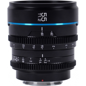 New products - SIRUI CINE LENS NIGHTWALKER S35 55MM T1.2 E-MOUNT BLACK MS55E-B - quick order from manufacturer