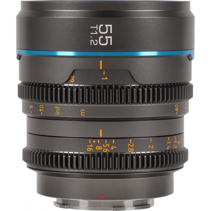 New products - SIRUI CINE LENS NIGHTWALKER S35 55MM T1.2 E-MOUNT METAL GREY MS55E-G - quick order from manufacturer