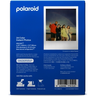 Film for instant cameras - POLAROID COLOR FILM FOR 600 3-PACK 6273 - buy today in store and with delivery