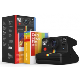 Momentfoto kamera - POLAROID NOW + GEN 2 E-BOX BLACK 6250 - купить сегодня в магазине и с доставкой