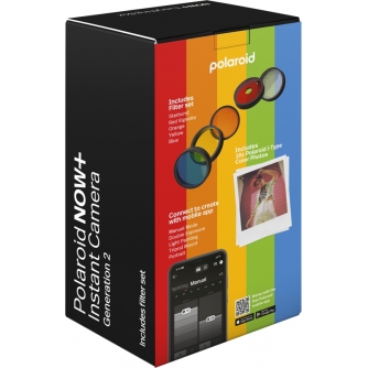 Зеркальные фотоаппараты - POLAROID NOW + GEN 2 E-BOX BLACK 6250 - купить сегодня в магазине и с доставкой