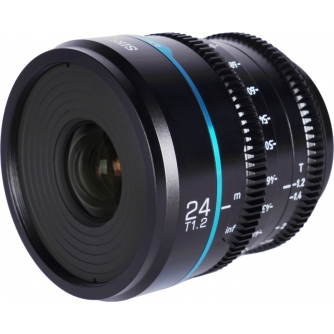 New products - SIRUI CINE LENS NIGHTWALKER S35 24MM T1.2 RF-MOUNT BLACK MS24R-B - quick order from manufacturer
