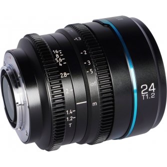 New products - SIRUI CINE LENS NIGHTWALKER S35 24MM T1.2 X-MOUNT BLACK MS24X-B - quick order from manufacturer