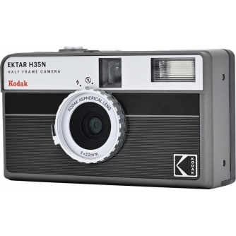 DSLR Cameras - KODAK EKTAR H35N CAMERA STRIPED BLACK RK0301 - quick order from manufacturer