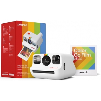 Momentfoto kamera - POLAROID GO GEN 2 E-BOX WHITE 6282 - perc šodien veikalā un ar piegādi