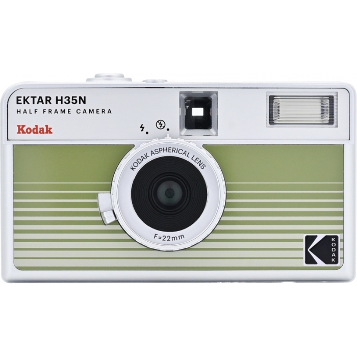 DSLR Cameras - KODAK EKTAR H35N CAMERA STRIPED GREEN RK0303 - buy today in store and with delivery