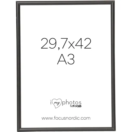 FOCUS CAN-CAN ALUMINIUM BLACK 29,7X42 (A3) 114237