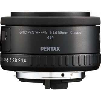 Объективы - RICOH/PENTAX PENTAX FA SMC 50MM F/1.4 CLASSIC 20800 - быстрый заказ от производителя